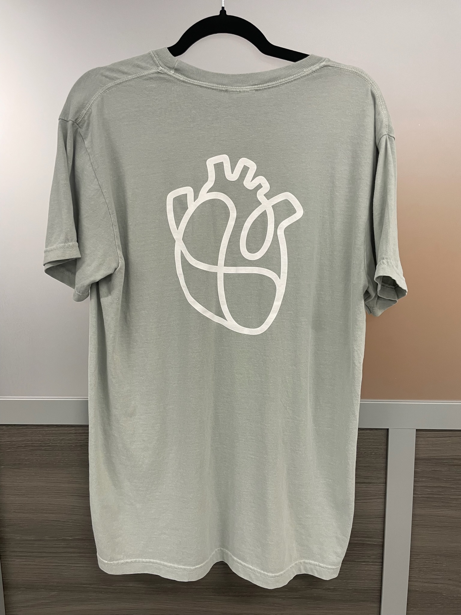 HeartWorks Sage Green T-Shirt