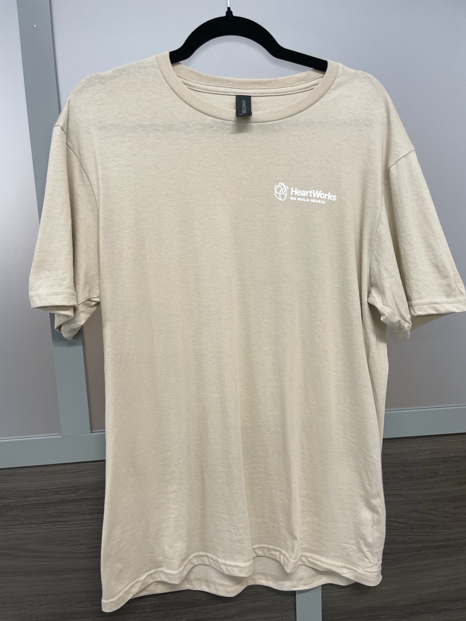 HeartWorks Basic Tan Tee