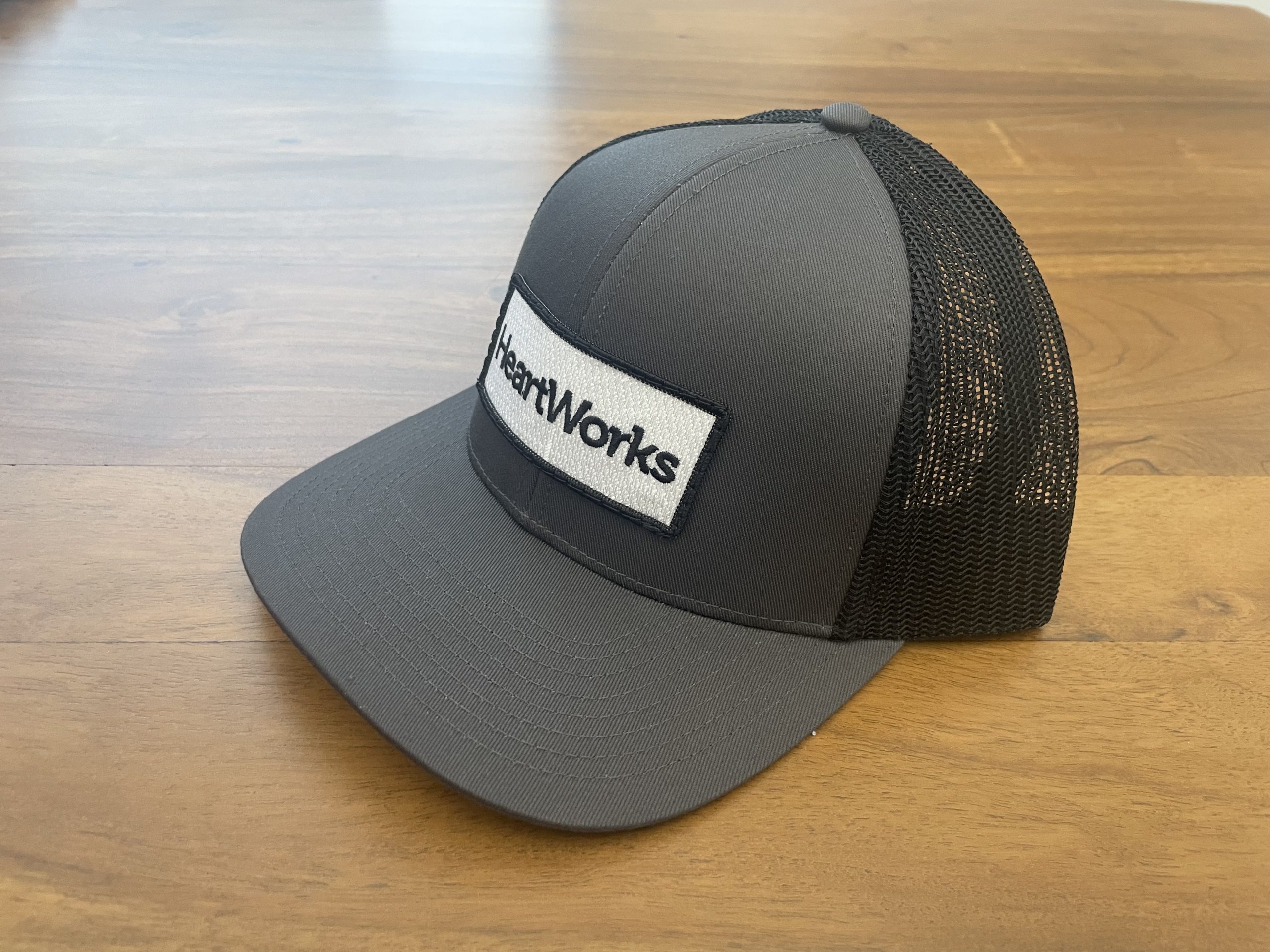 Trucker Snapback Hat with White Patch