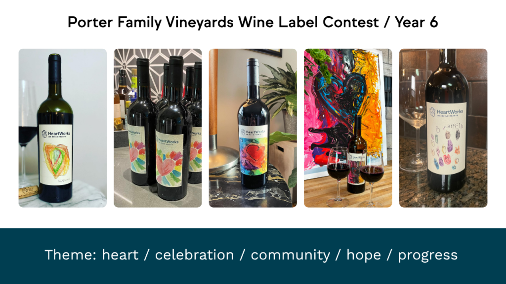 Call for Artists: Design the Next HeartWorks Wine Label