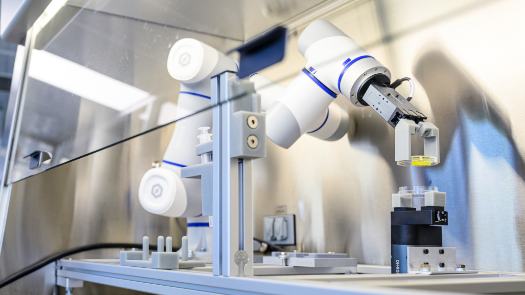 HeartWorks lab robot automating patient-specific cell manufacturing for congenital heart disease research