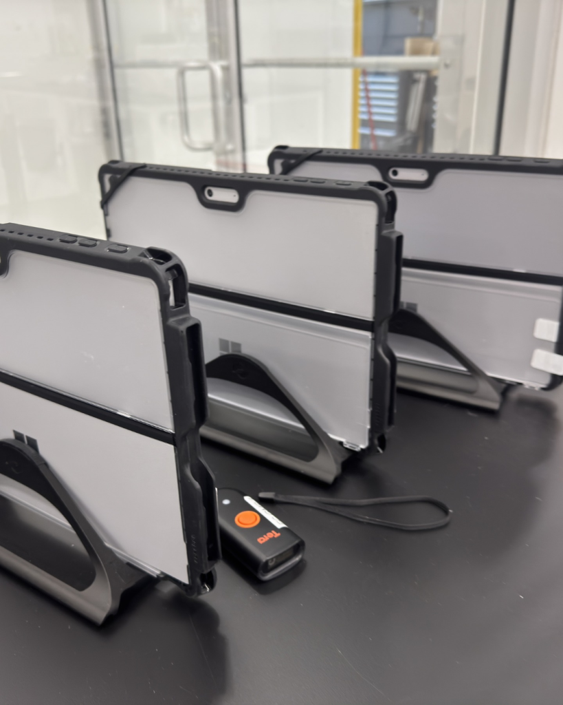 Tablets used for electronic manufacturing documentation